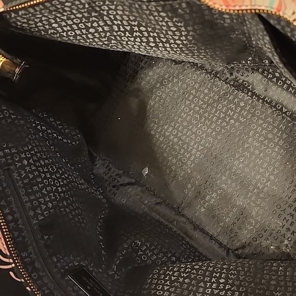 Kate Spade Pink/Blue Feather Tote - Picture 5 of 7